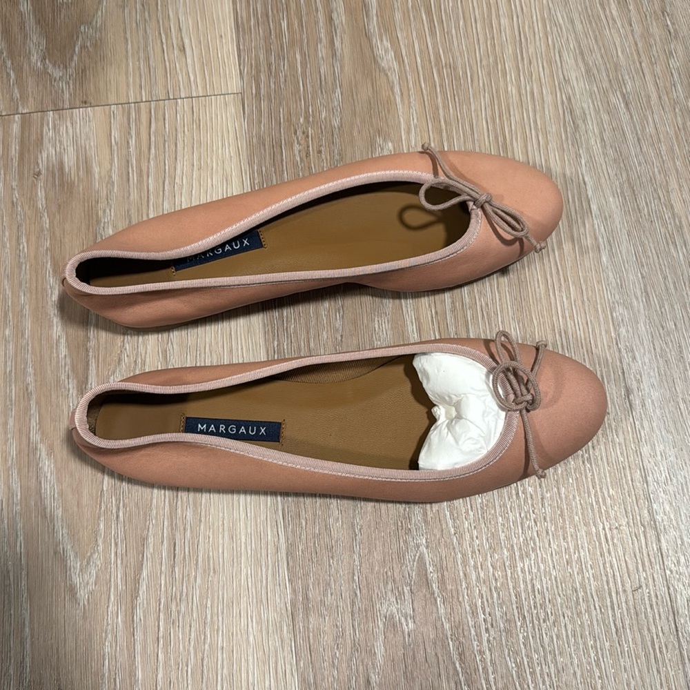 Margaux Women's ballet pink napa shoes